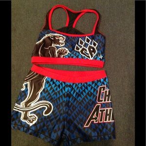 Cheer Athletics Panther practice wear